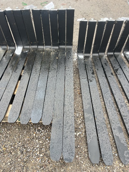 2 - Wolverine Approx 60" Pallet Forks