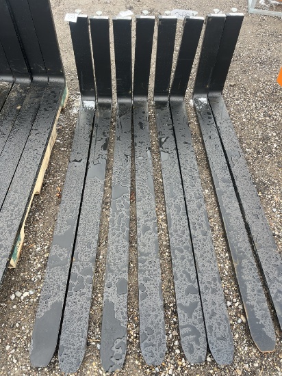 2 - Wolverine Approx 60" Pallet Forks