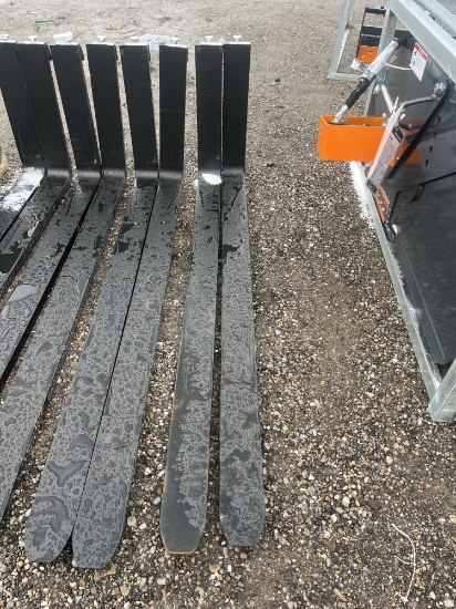 2 - Wolverine Approx 60" Pallet Forks