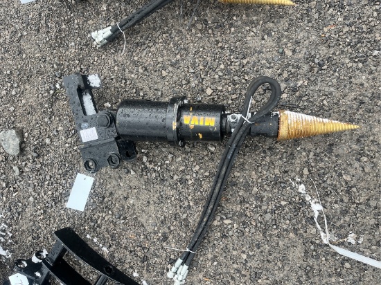 Miva Mini Excavator Log Splitter