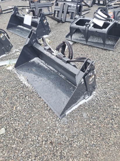 Wolverine 48" Mini Skid Loader 4 in 1 Bucket