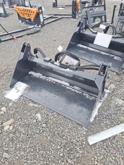 Wolverine 48" Mini Skid Loader 4 in 1 Bucket