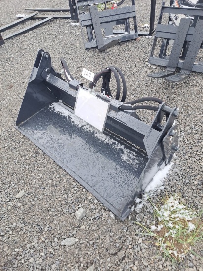 Wolverine 48" Mini Skid Loader 4 in 1 Bucket