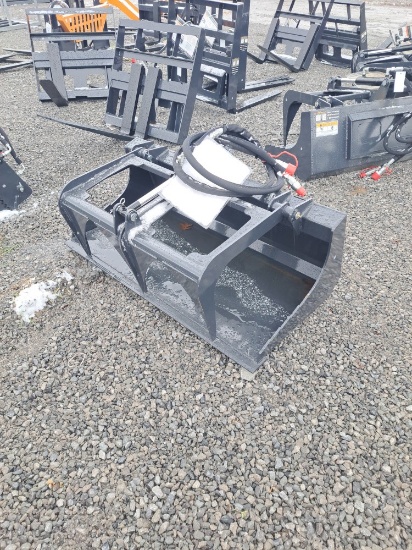 Wolverine 44" Mini Skid Loader Grapple Bucket