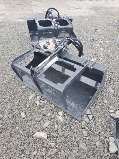 Wolverine 44" Mini Skid Loader Grapple Bucket
