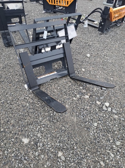 Wolverine Mini Skid Loader Forks