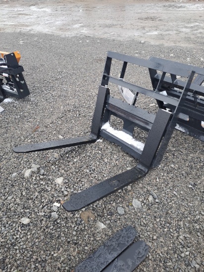 Wolverine Mini Skid Loader Forks