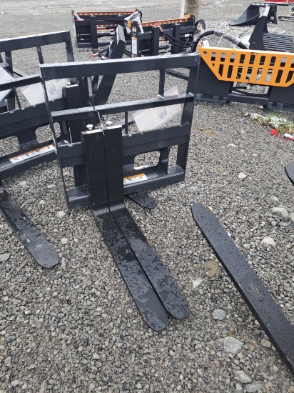 Wolverine Mini Skid Loader Forks