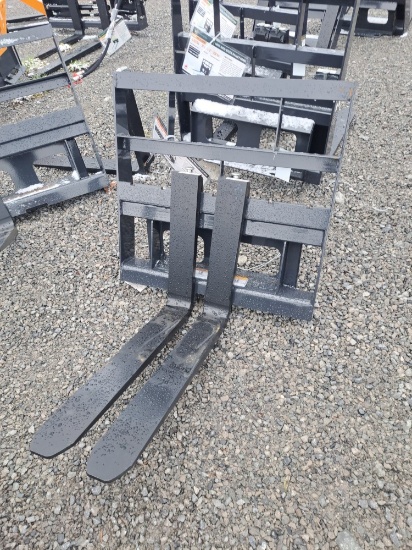 Wolverine Mini Skid Loader Forks