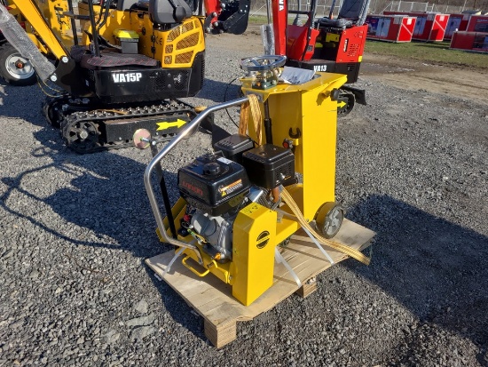 SKLP Concrete Road Cutter w/ Lorcin Gas Engine