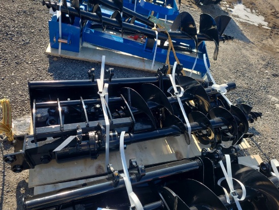 Miva 7pc Mini Excavator Attachment Set