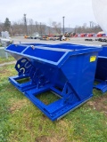 Blue Dump Hopper