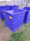 Blue Dump Hopper