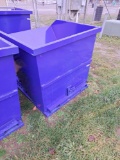 Blue Dump Hopper