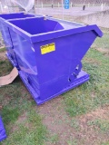 Blue Dump Hopper