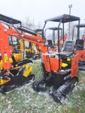 AGT WH12-R Mini Excavator w/ Canopy, Thumb & Blade
