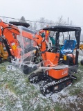 AGT L12R Mini Excavator w/ Thumb & Blade