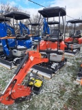 FF Industrial FF18R Mini Excavator - Orange