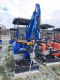 FF Industrial FF18R Mini Excavator - Blue