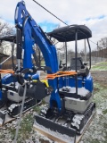 FF Industrial FF18R Mini Excavator - Blue