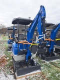 FF Industrial FF18R Mini Excavator - Blue