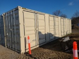 40' High Cube Container w/ 4 side doors
