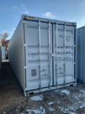 40' High Cube Container w/ 4 side doors