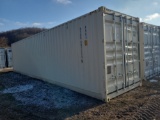 40' High Cube Container w/ 2 side doors