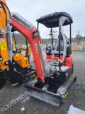 Miva VA18 Mini Excavatorc Kubota Diesel  w/ Pilot Controls & Thumb