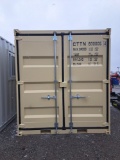 10' Storage Container w/ Man Door and Window