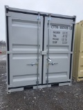 10' Storage Container w/ Man Door and Window
