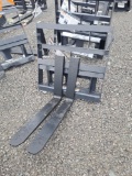 Wolverine Mini Skid Loader Forks