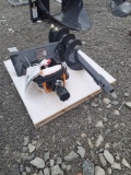 Wolverine Mini Skid Loader Auger Attachment w/ 12
