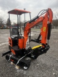 AGT QH12R Mini Excavator w/ Thumb & Blade