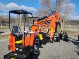 AGT WH12R Mini Excavator w/ Thumb