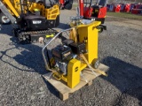 SKLP Concrete Road Cutter w/ Lorcin Gas Engine