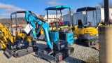 Blue Infront YFE15 Mini Excavator w/ Thumb & Blade