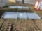10' Gray steel siding/roofing (100 pieces)