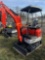 FF Industrial FF 18R gas Mini Excavator w/ Thumb and blade