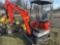 FF Industrial FF 18R gas Mini Excavator w/ Thumb and blade