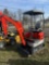 FF Industrial FF 18R gas Mini Excavator w/ Thumb and blade
