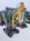 AGT H13R Mini excavator w/ Full Cab, thumb, and blade