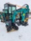 AGT QH13R Mini excavator w/ Full Cab, thumb, and blade