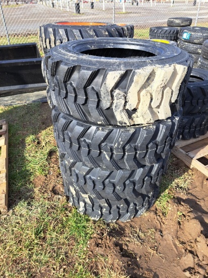 (4) SKS-1 Forerunner 10-16.5 N.H.S Skid steer tire