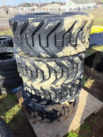 (4) SKS-1 Forerunner 12-16.5 N.H.S Skid steer tire