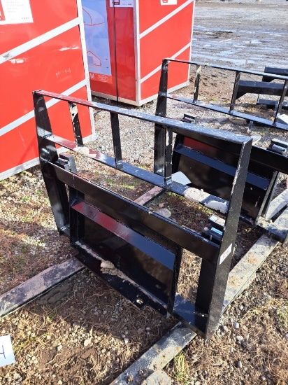 Mini skid steer 42" fork attachment