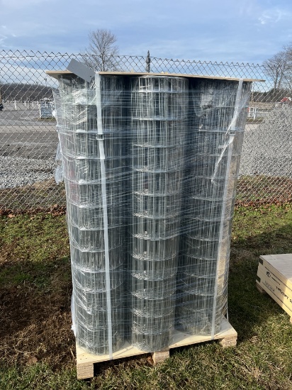Allmetal 6 ft 5 in x 7 ft 8 in  Welded wire fence  (9 rolls)