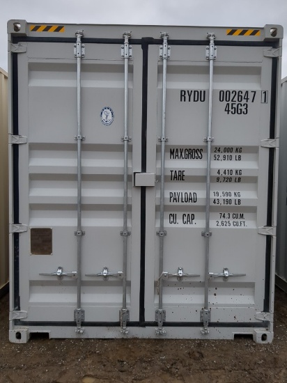 40' High cube Container w/ 4 side doors
