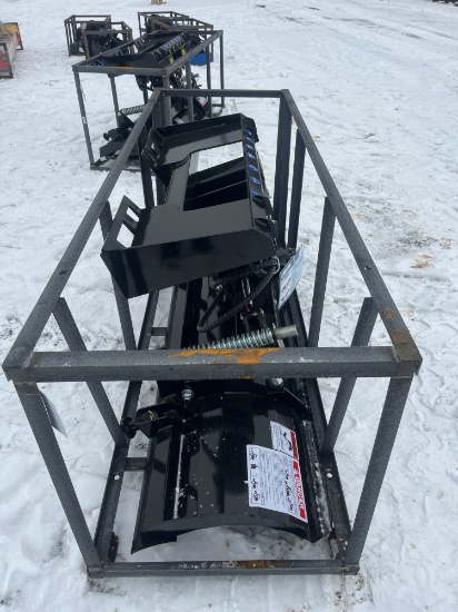 Mower king 84" skid steer dozer attachment