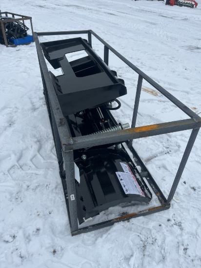 Mower king 84" skid steer dozer attachment